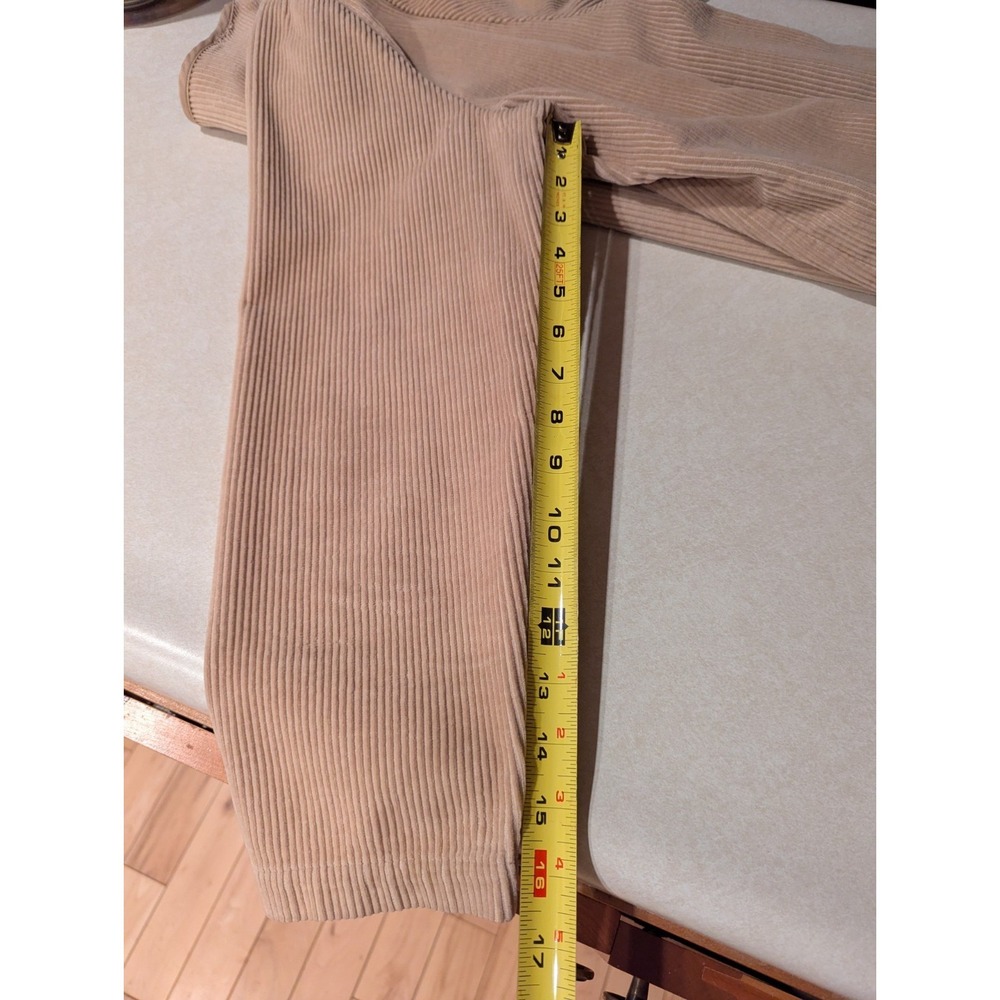 Orvis Jacket Womens 14 Tan Vintage Corduroy Button Front 2PC Set High Waist Pant - Picture 13 of 16